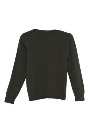 green wool jumper BALMAIN PARIS KIDS | BX9P60Z3294762NE